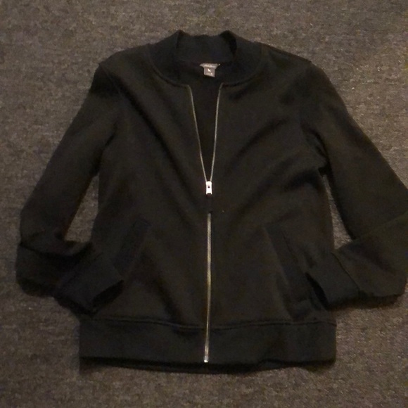 Eddie Bauer Women's Medium Black Zip Up Jacket - Picture 1 of 5